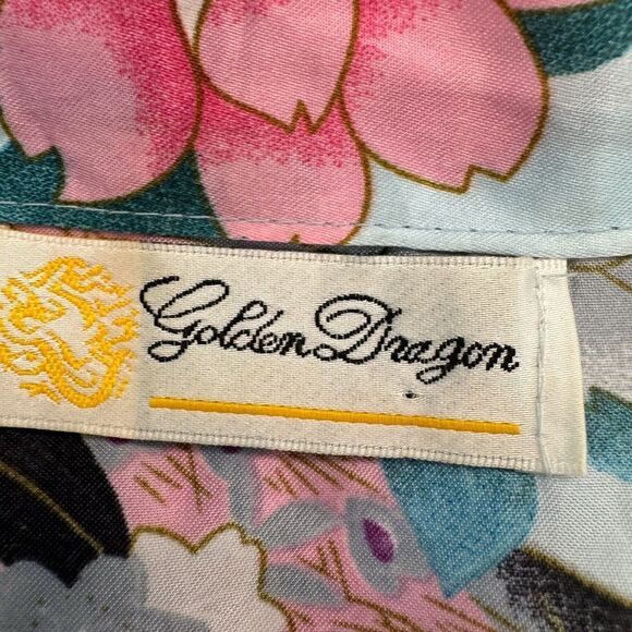 Floral Peacock Kimono Robe - Picture 4 of 5